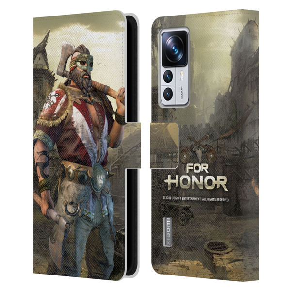 For Honor Characters Berserker Leather Book Wallet Case Cover For Xiaomi 12T Pro