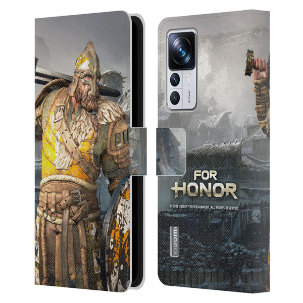 For Honor Characters Warlord Leather Book Wallet Case Cover For Xiaomi 12T Pro