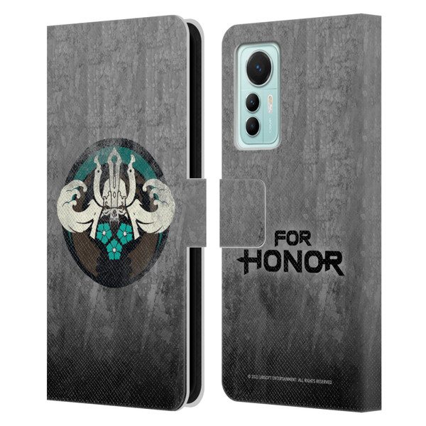 For Honor Icons Samurai Leather Book Wallet Case Cover For Xiaomi 12 Lite