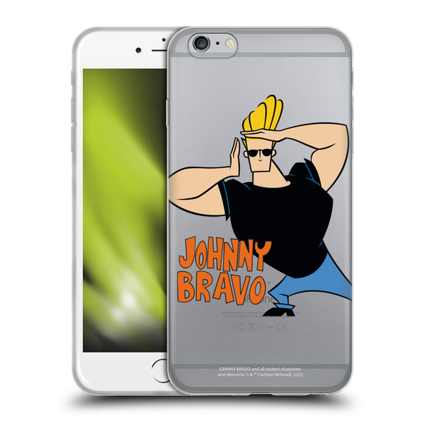 Johnny Bravo Graphics Character Soft Gel Case for Apple iPhone 6 Plus / iPhone 6s Plus