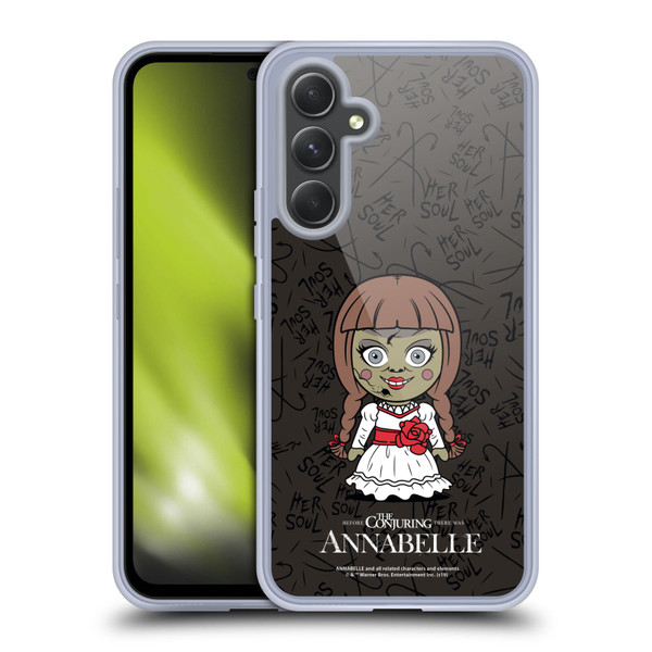 Annabelle Graphics Character Art Soft Gel Case for Samsung Galaxy A54 5G