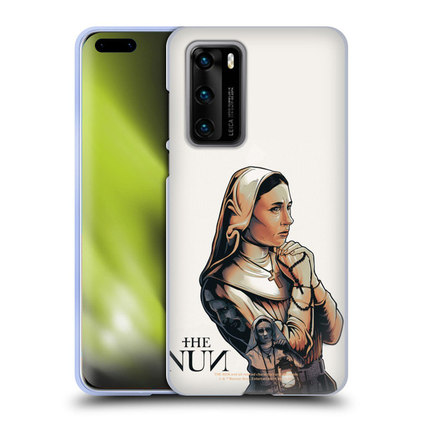 The Nun Valak Graphics Pray 2 Soft Gel Case for Huawei P40 5G
