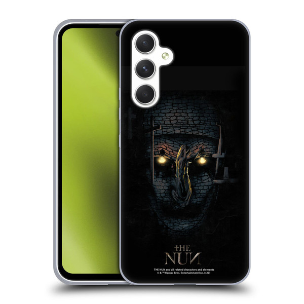 The Nun Valak Graphics Double Exposure Soft Gel Case for Samsung Galaxy A54 5G