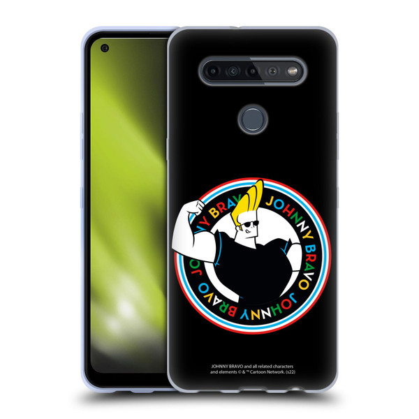 Johnny Bravo Graphics Logo Soft Gel Case for LG K51S