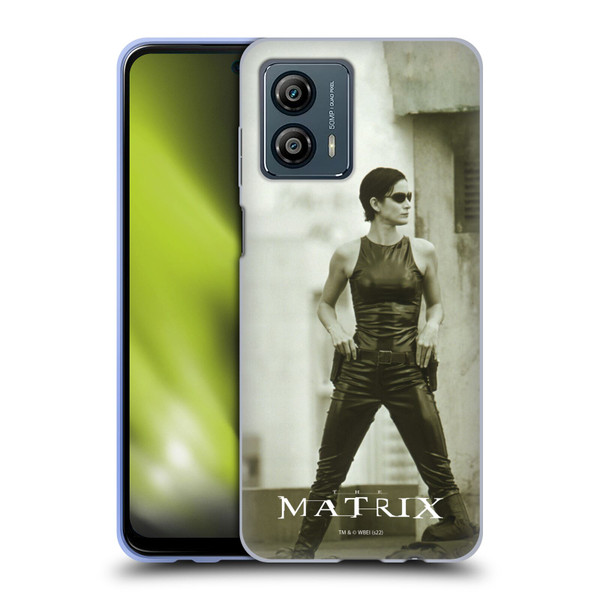 The Matrix Key Art Trinity Soft Gel Case for Motorola Moto G53 5G