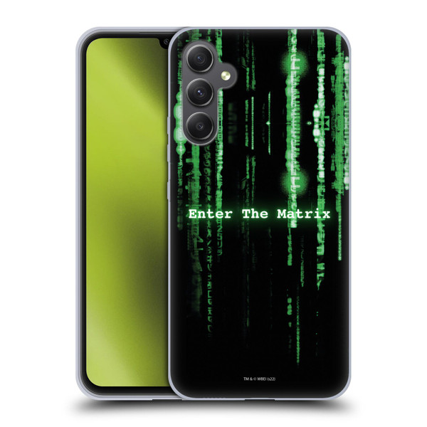 The Matrix Key Art Enter The Matrix Soft Gel Case for Samsung Galaxy A34 5G
