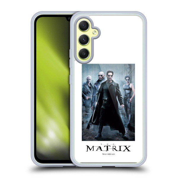 The Matrix Key Art Group 1 Soft Gel Case for Samsung Galaxy A34 5G