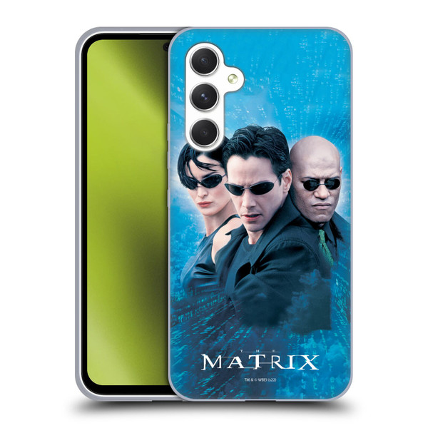 The Matrix Key Art Group 3 Soft Gel Case for Samsung Galaxy A54 5G