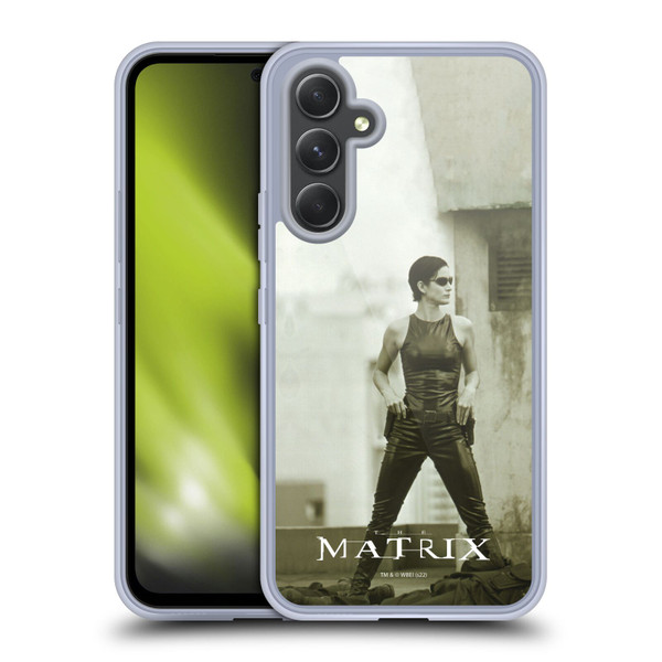 The Matrix Key Art Trinity Soft Gel Case for Samsung Galaxy A54 5G