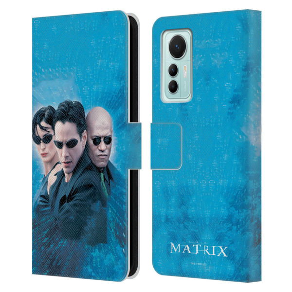 The Matrix Key Art Group 3 Leather Book Wallet Case Cover For Xiaomi 12 Lite