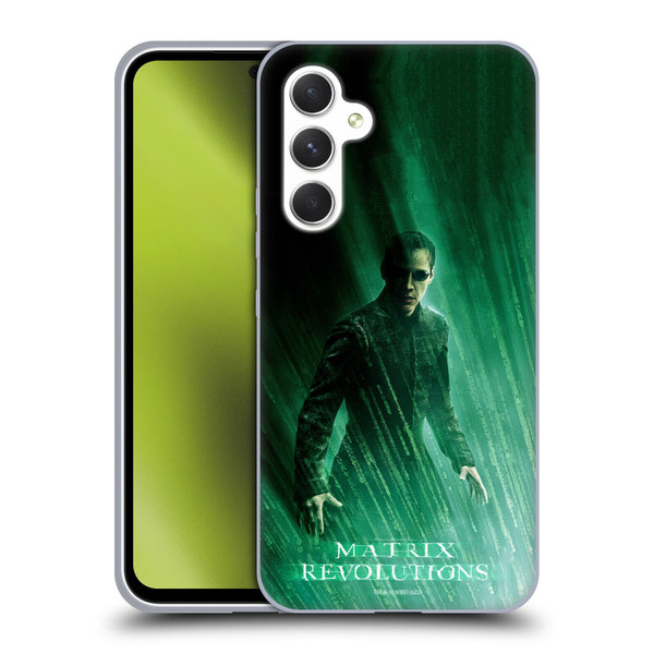The Matrix Revolutions Key Art Neo 3 Soft Gel Case for Samsung Galaxy A54 5G