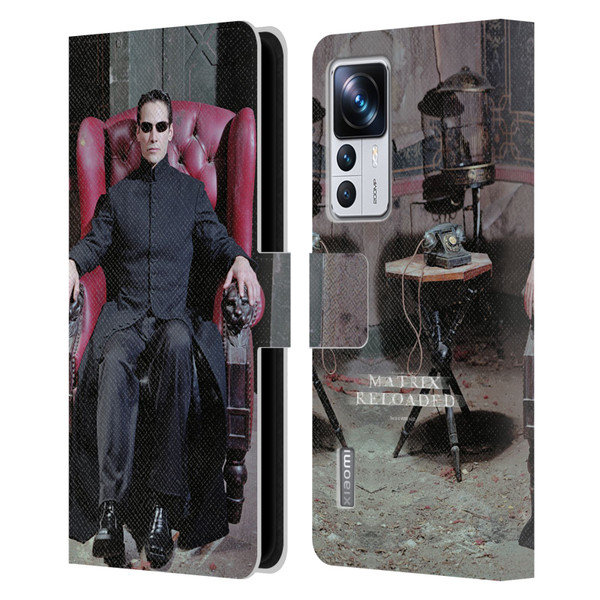 The Matrix Reloaded Key Art Neo 4 Leather Book Wallet Case Cover For Xiaomi 12T Pro