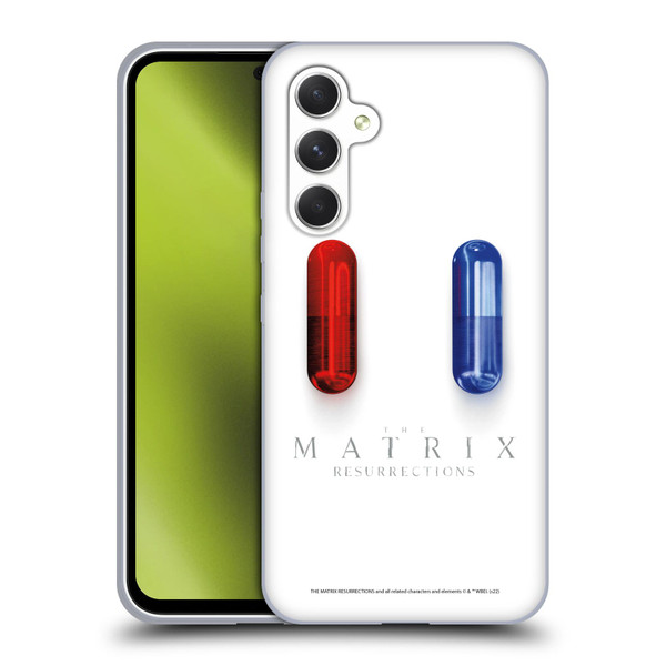 The Matrix Resurrections Key Art Poster Soft Gel Case for Samsung Galaxy A54 5G