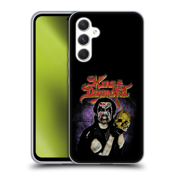 King Diamond Poster Conspiracy Tour 1989 Soft Gel Case for Samsung Galaxy A54 5G