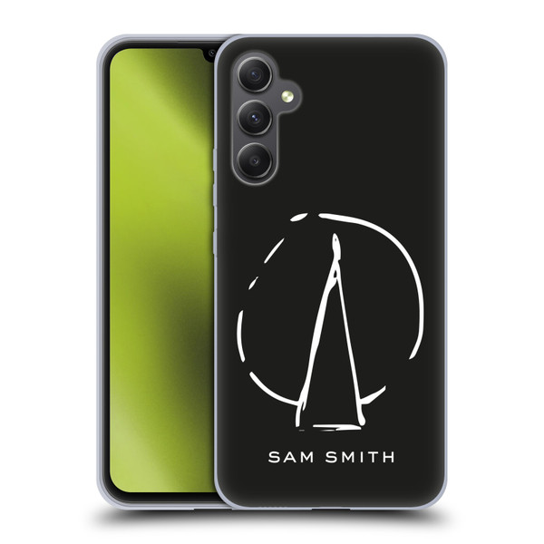 Sam Smith Art Wedge Soft Gel Case for Samsung Galaxy A34 5G