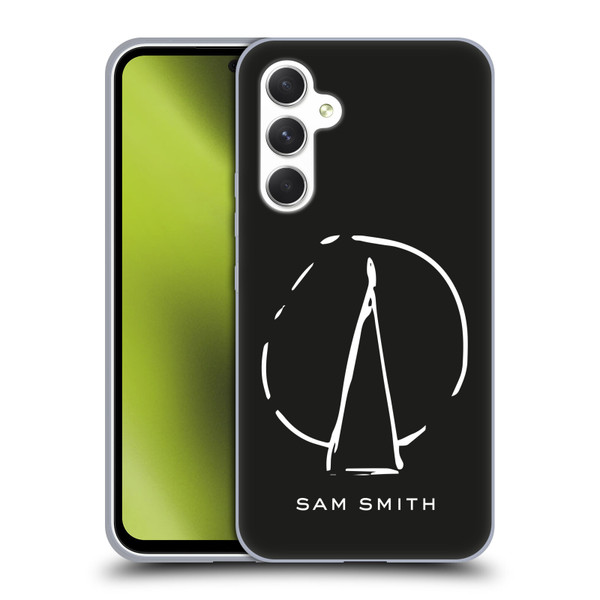 Sam Smith Art Wedge Soft Gel Case for Samsung Galaxy A54 5G
