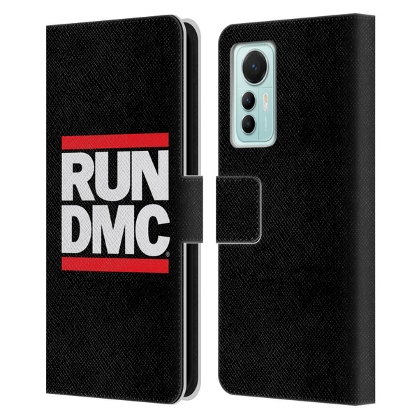 Run-D.M.C. Key Art Logo Leather Book Wallet Case Cover For Xiaomi 12 Lite