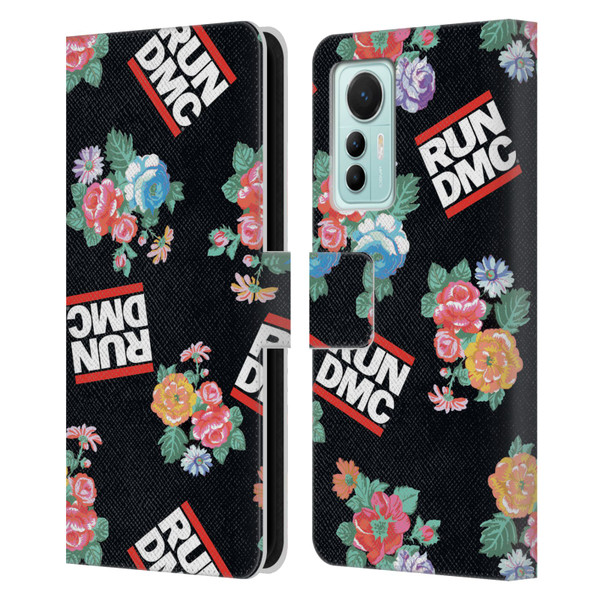 Run-D.M.C. Key Art Pattern Leather Book Wallet Case Cover For Xiaomi 12 Lite