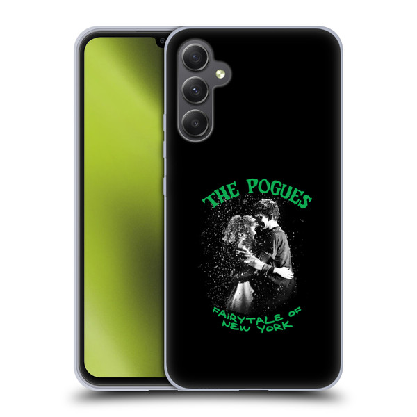The Pogues Graphics Fairytale Of The New York Soft Gel Case for Samsung Galaxy A34 5G