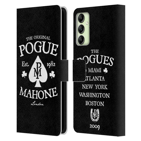 The Pogues Graphics Mahone Leather Book Wallet Case Cover For Samsung Galaxy A14 5G