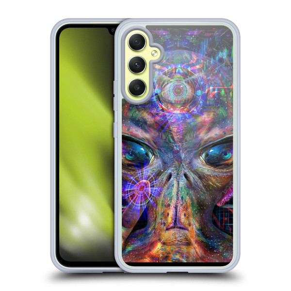 Jumbie Art Visionary Alien Soft Gel Case for Samsung Galaxy A34 5G