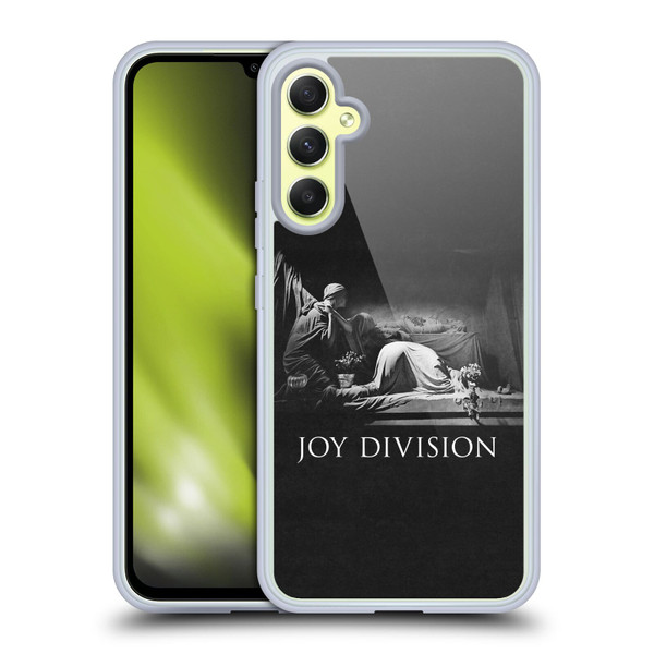 Joy Division Graphics Closer Soft Gel Case for Samsung Galaxy A34 5G
