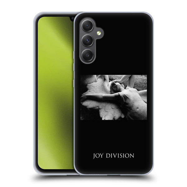 Joy Division Graphics Love Will Tear Us Apart Soft Gel Case for Samsung Galaxy A34 5G