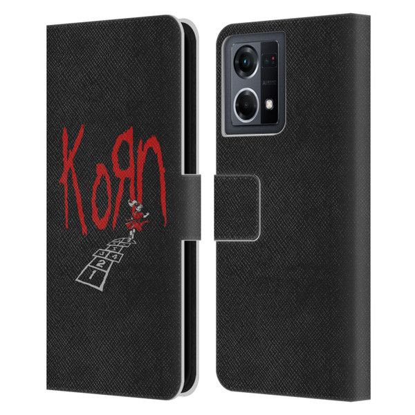 Korn Graphics Follow The Leader Leather Book Wallet Case Cover For OPPO Reno8 4G