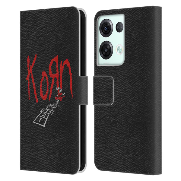 Korn Graphics Follow The Leader Leather Book Wallet Case Cover For OPPO Reno8 Pro