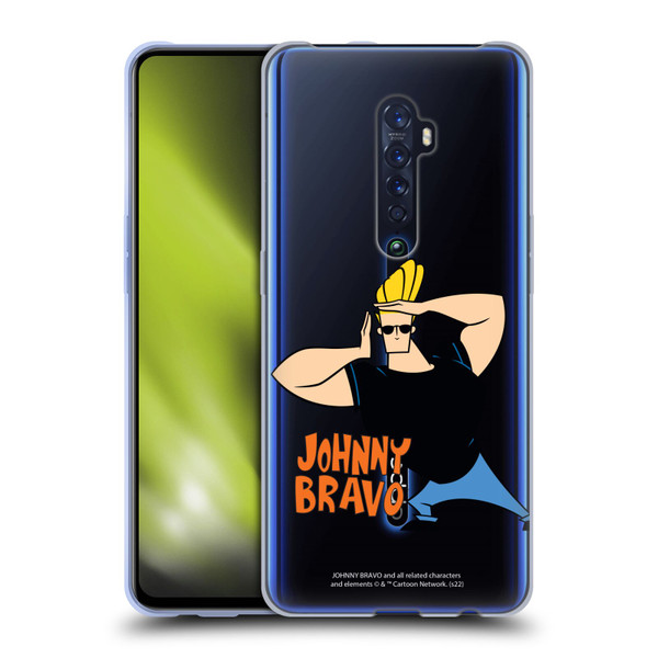 Johnny Bravo Graphics Character Soft Gel Case for OPPO Reno 2