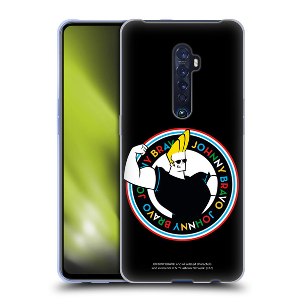 Johnny Bravo Graphics Logo Soft Gel Case for OPPO Reno 2