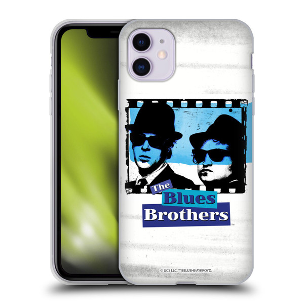 The Blues Brothers Graphics Film Soft Gel Case for Apple iPhone 11