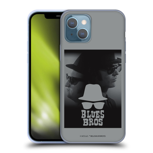 The Blues Brothers Graphics Jake And Elwood Soft Gel Case for Apple iPhone 13