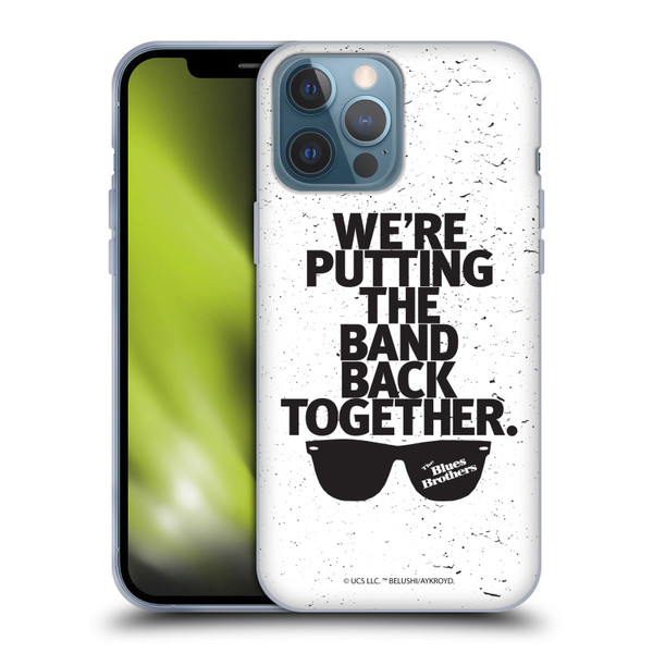 The Blues Brothers Graphics The Band Back Together Soft Gel Case for Apple iPhone 13 Pro Max
