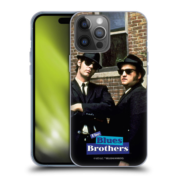 The Blues Brothers Graphics Photo Soft Gel Case for Apple iPhone 14 Pro Max