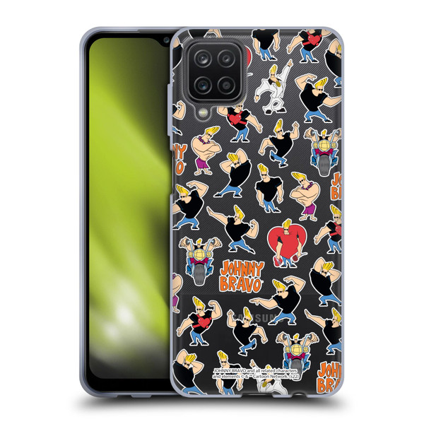 Johnny Bravo Graphics Pattern Soft Gel Case for Samsung Galaxy A12 (2020)
