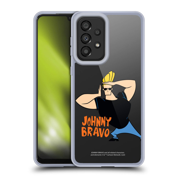 Johnny Bravo Graphics Character Soft Gel Case for Samsung Galaxy A33 5G (2022)