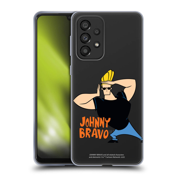 Johnny Bravo Graphics Character Soft Gel Case for Samsung Galaxy A33 5G (2022)