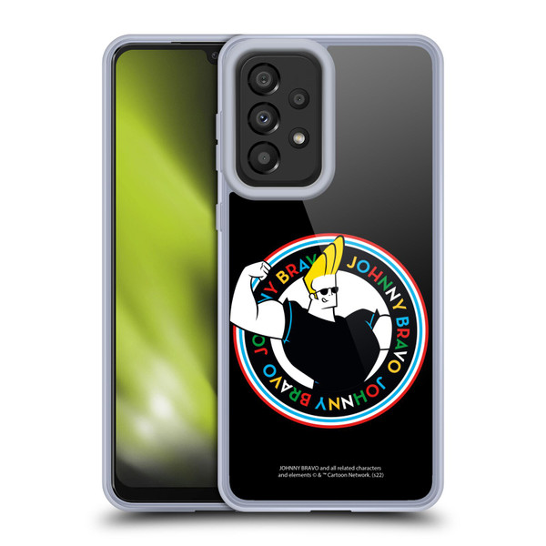 Johnny Bravo Graphics Logo Soft Gel Case for Samsung Galaxy A33 5G (2022)