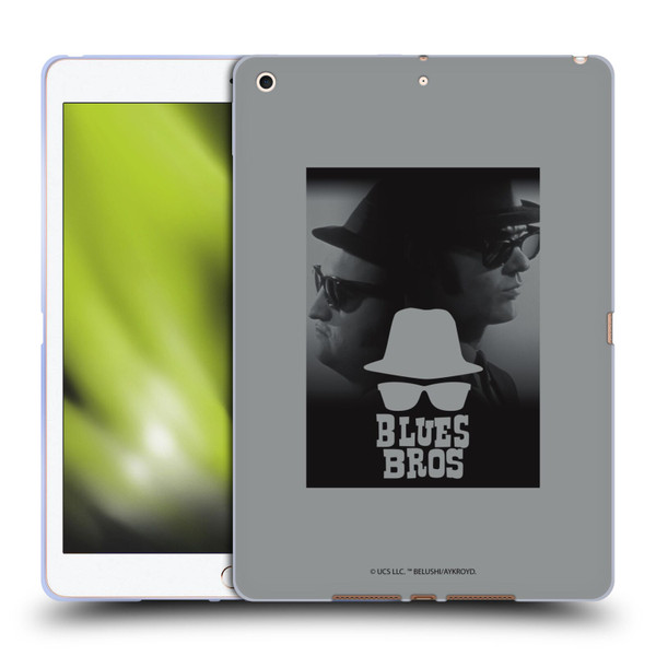 The Blues Brothers Graphics Jake And Elwood Soft Gel Case for Apple iPad 10.2 2019/2020/2021