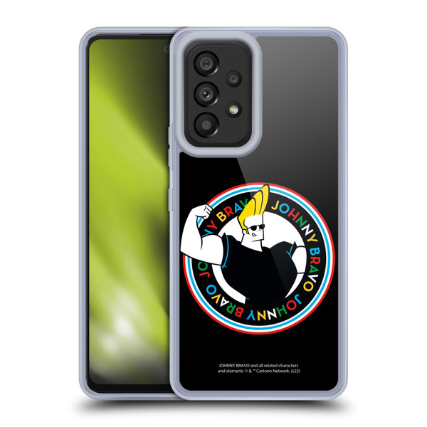 Johnny Bravo Graphics Logo Soft Gel Case for Samsung Galaxy A53 5G (2022)