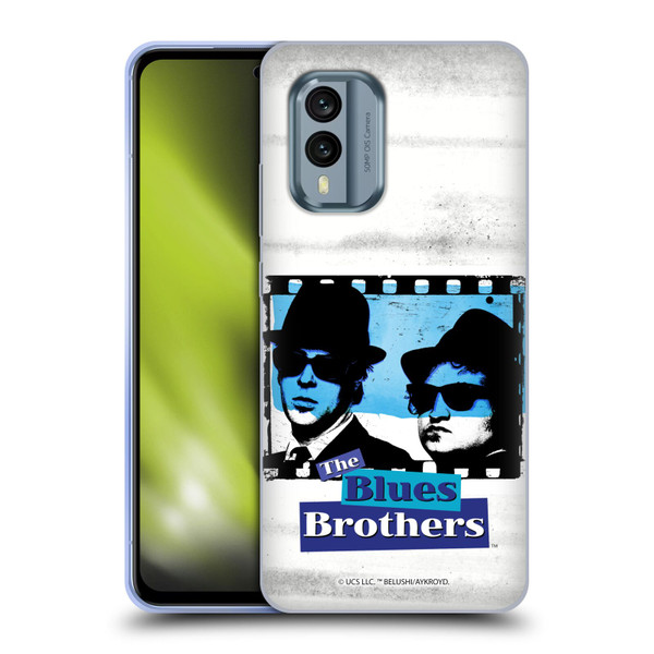 The Blues Brothers Graphics Film Soft Gel Case for Nokia X30