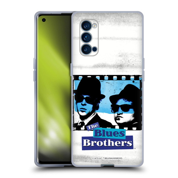 The Blues Brothers Graphics Film Soft Gel Case for OPPO Reno 4 Pro 5G