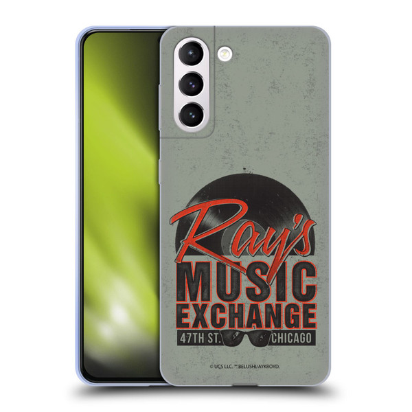 The Blues Brothers Graphics Ray's Music Exchange Soft Gel Case for Samsung Galaxy S21+ 5G
