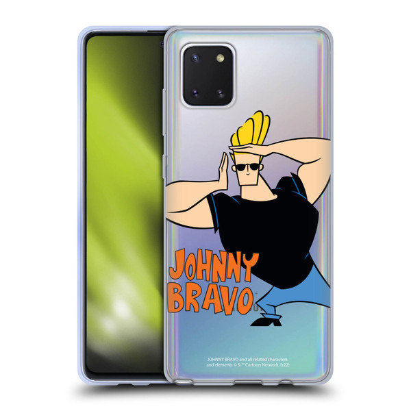 Johnny Bravo Graphics Character Soft Gel Case for Samsung Galaxy Note10 Lite