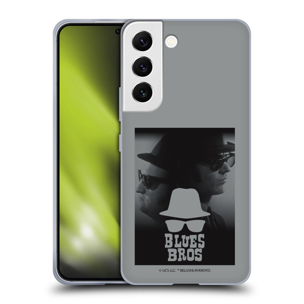 The Blues Brothers Graphics Jake And Elwood Soft Gel Case for Samsung Galaxy S22 5G