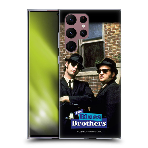 The Blues Brothers Graphics Photo Soft Gel Case for Samsung Galaxy S22 Ultra 5G