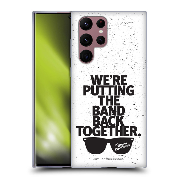 The Blues Brothers Graphics The Band Back Together Soft Gel Case for Samsung Galaxy S22 Ultra 5G