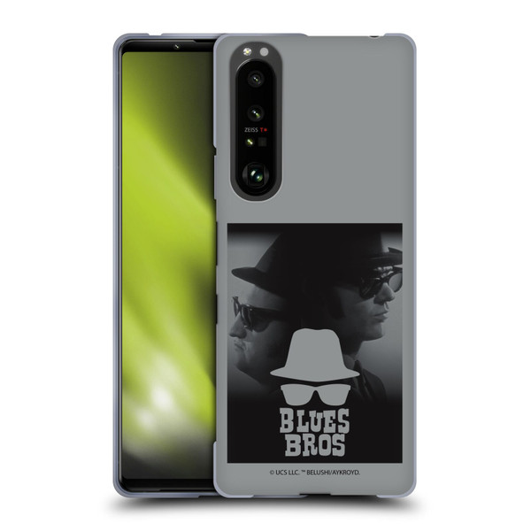 The Blues Brothers Graphics Jake And Elwood Soft Gel Case for Sony Xperia 1 III