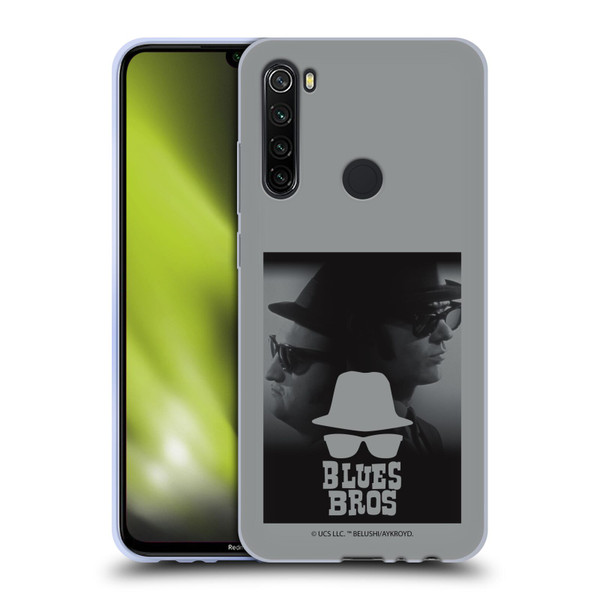 The Blues Brothers Graphics Jake And Elwood Soft Gel Case for Xiaomi Redmi Note 8T
